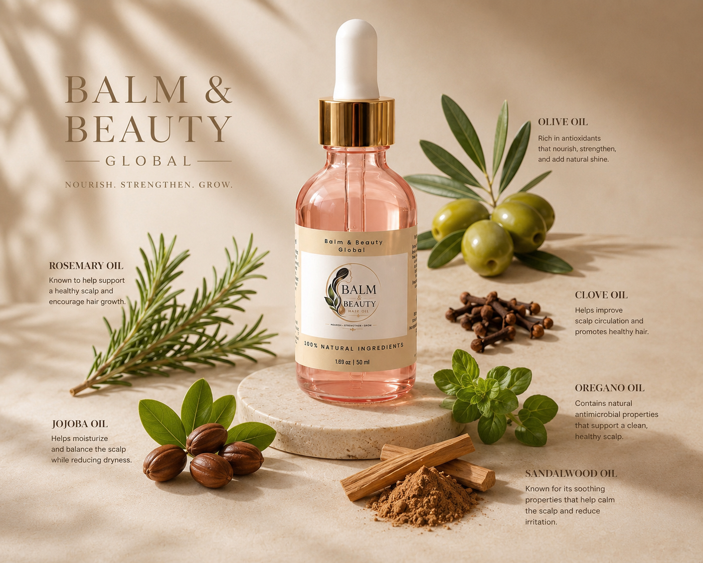 Balm & Beauty Hair Growth Oil